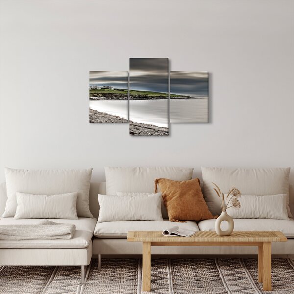 Slika jezera u polumraku (90x60 cm)