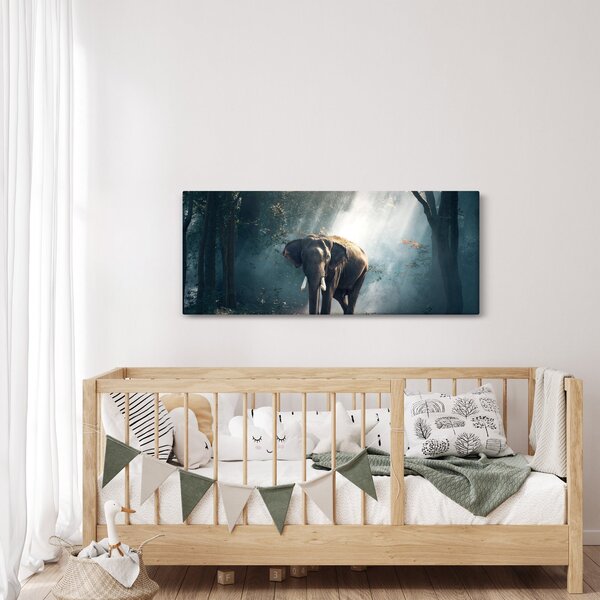 Slika slona u džungli (120x50 cm)