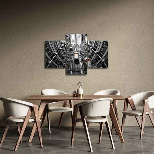 Slika dizala u zgradi (90x60 cm)
