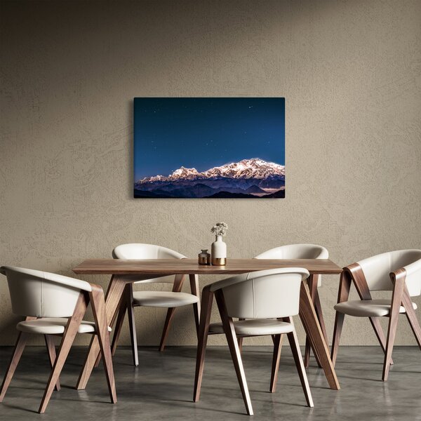 Slika planina i noćnog neba (90x60 cm)