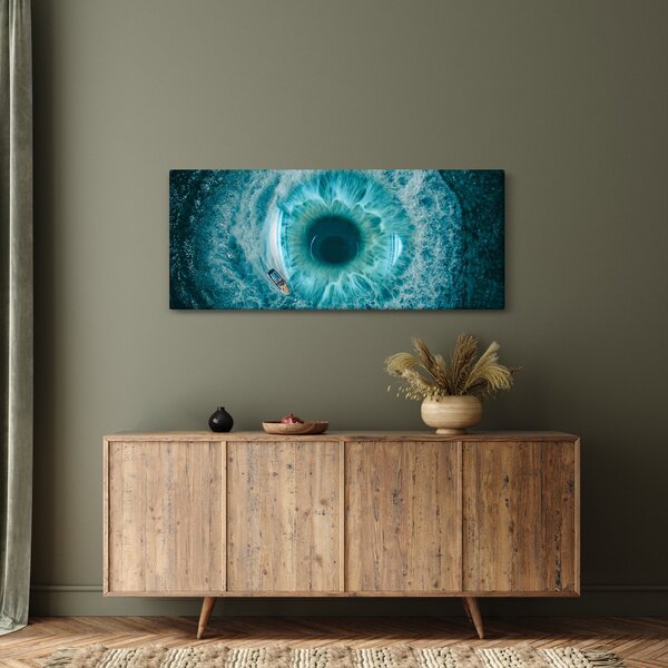 Slika mora s brodom (120x50 cm)