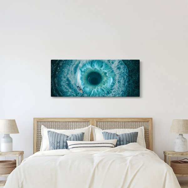 Slika mora s brodom (120x50 cm)
