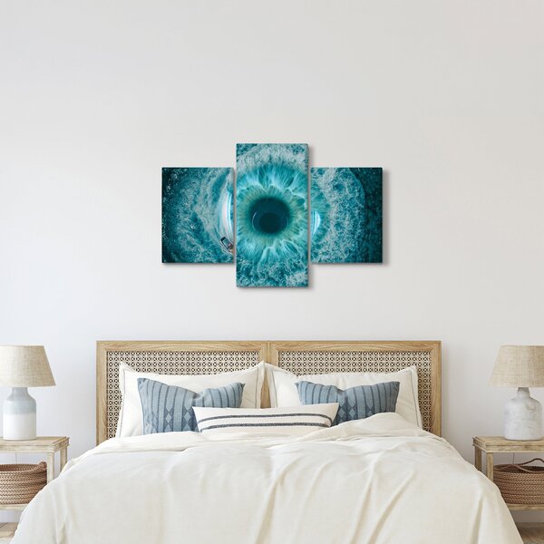 Slika mora s brodom (90x60 cm)