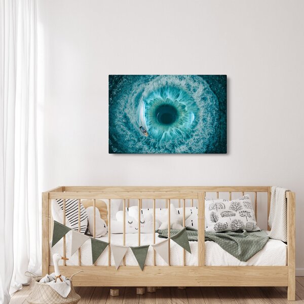 Slika mora s brodom (90x60 cm)