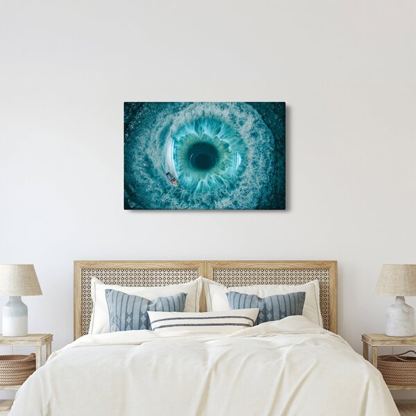 Slika mora s brodom (90x60 cm)