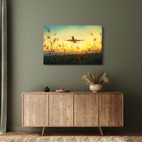 Slika polijetanja aviona (90x60 cm)