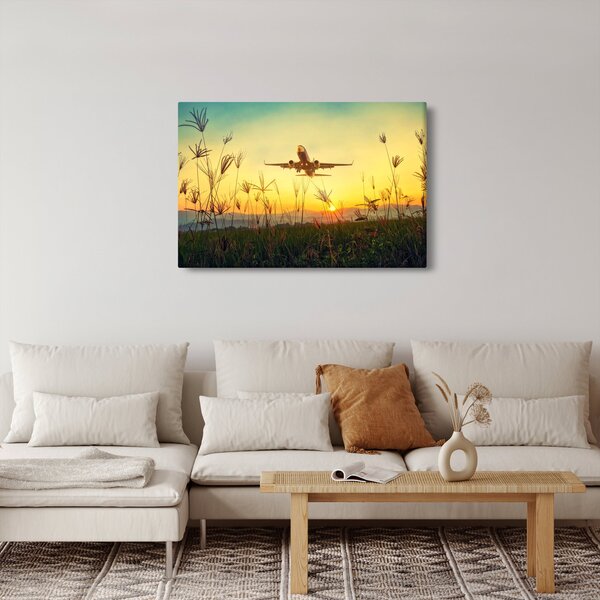 Slika polijetanja aviona (90x60 cm)