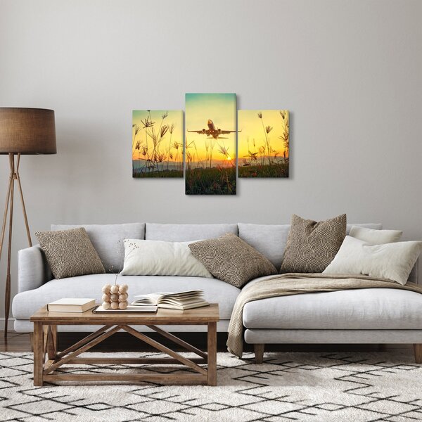 Slika polijetanja aviona (90x60 cm)