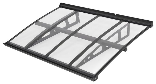 Nadstrešnica za vrata Kassel 100 x 150 cm CoverTech antracit