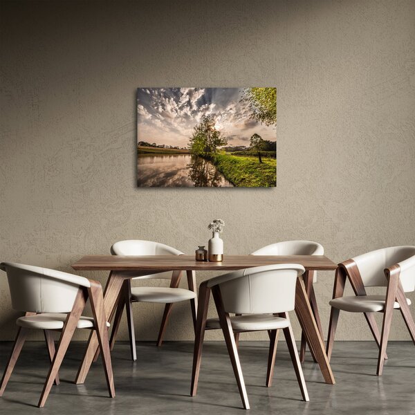 Slika prirode s zrakama (70x50 cm)