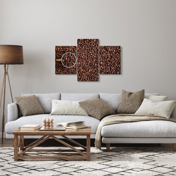 Slika - zrna kave (90x60 cm)