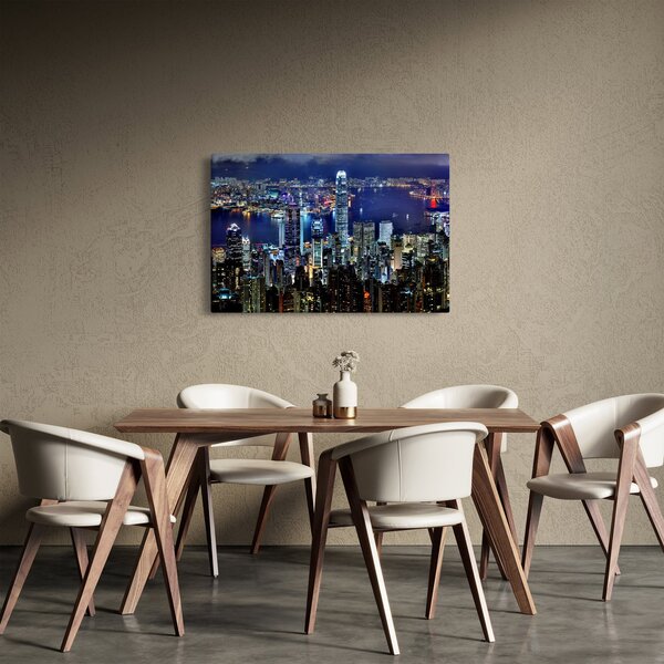 Slika noćnog grada (90x60 cm)
