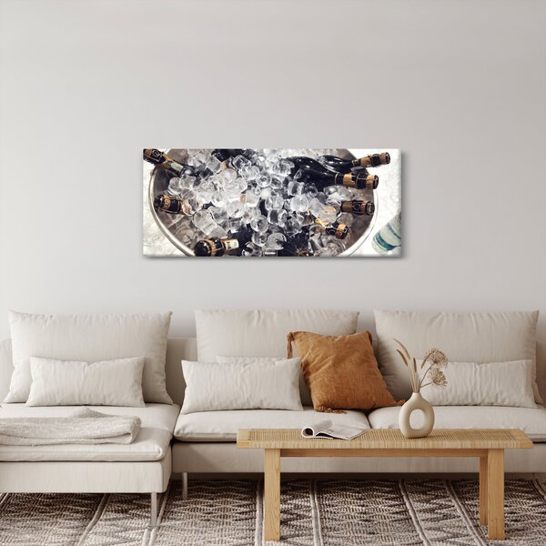 Slika - šampanjac u ledu (120x50 cm)