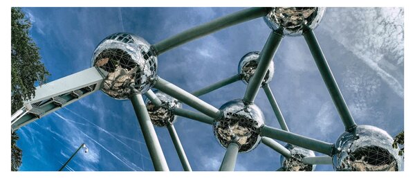 Slika - Atomium u Bruxellesu (120x50 cm)
