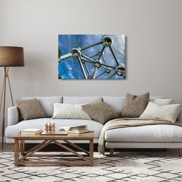 Slika - Atomium u Bruxellesu (90x60 cm)