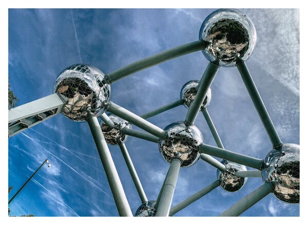 Slika - Atomium u Bruxellesu (70x50 cm)