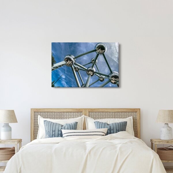 Slika - Atomium u Bruxellesu (90x60 cm)