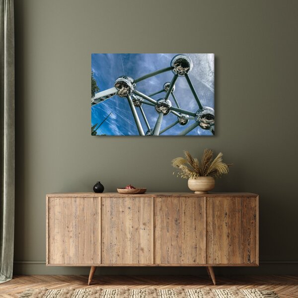 Slika - Atomium u Bruxellesu (90x60 cm)