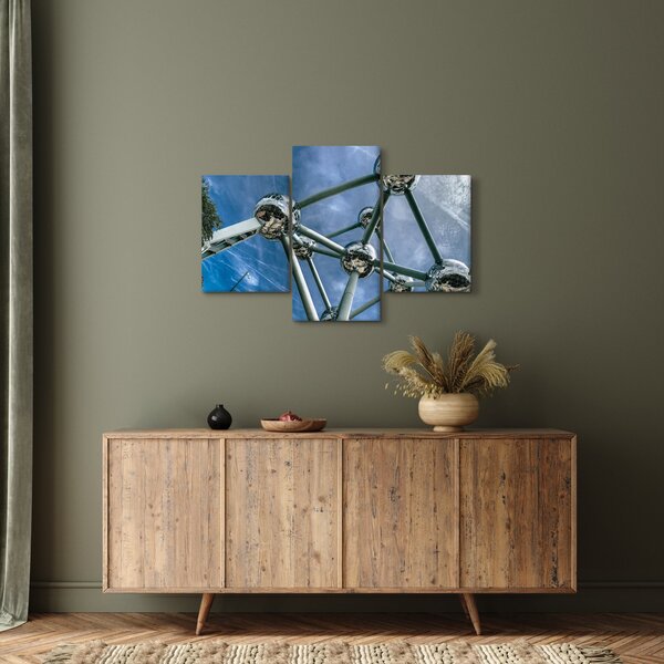 Slika - Atomium u Bruxellesu (90x60 cm)