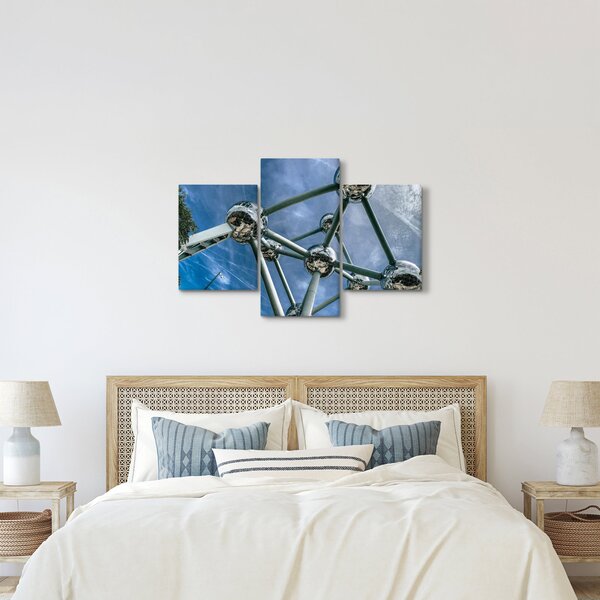Slika - Atomium u Bruxellesu (90x60 cm)