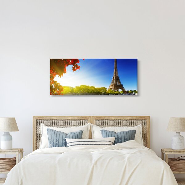 Slika - jesen u Parizu (120x50 cm)