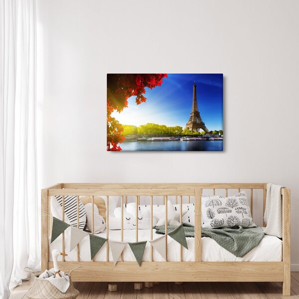 Slika - jesen u Parizu (90x60 cm)