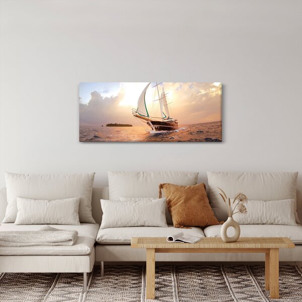 Slika jahte (120x50 cm)
