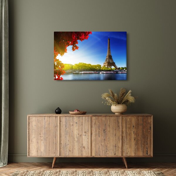 Slika - jesen u Parizu (90x60 cm)