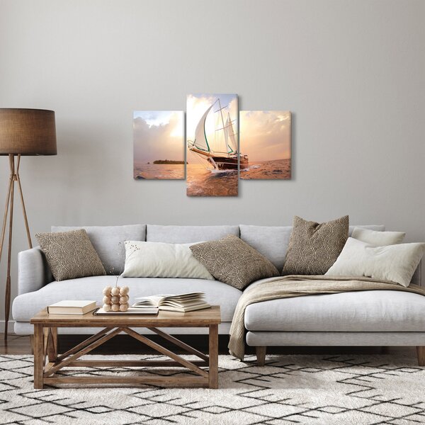 Slika jahte (90x60 cm)