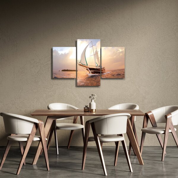 Slika jahte (90x60 cm)