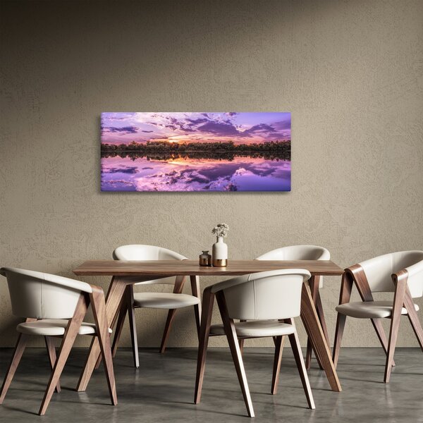 Slika ljubičastog neba (120x50 cm)
