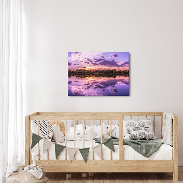 Slika ljubičastog neba (70x50 cm)