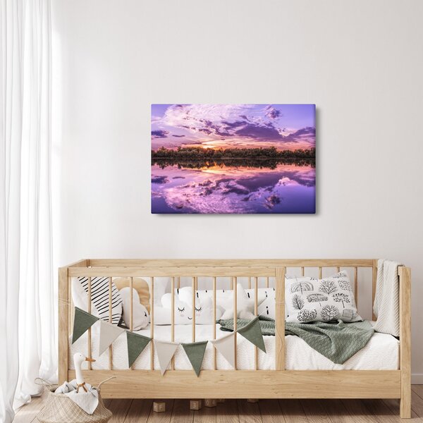 Slika ljubičastog neba (90x60 cm)