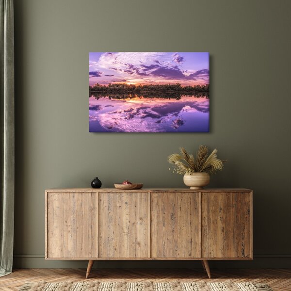 Slika ljubičastog neba (90x60 cm)