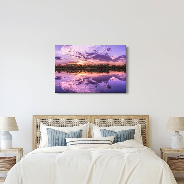 Slika ljubičastog neba (90x60 cm)
