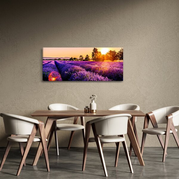 Slika polja lavande (120x50 cm)