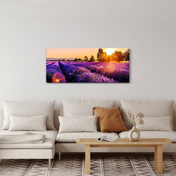 Slika polja lavande (120x50 cm)