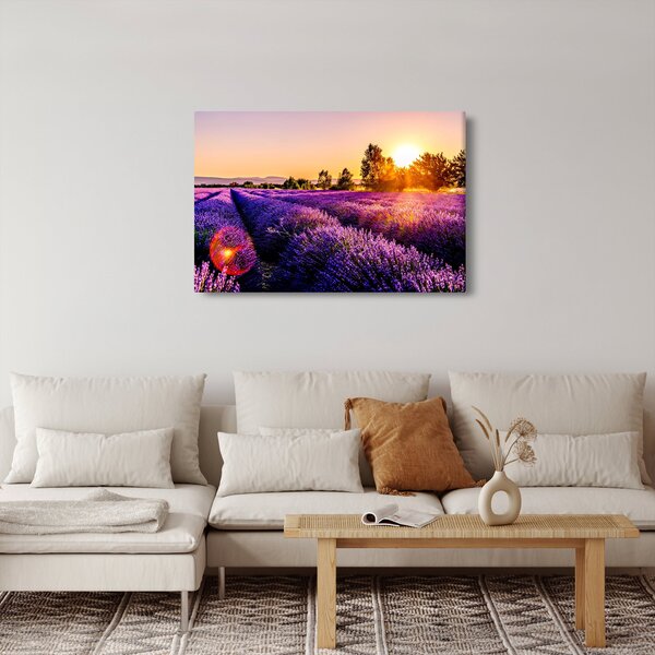 Slika polja lavande (90x60 cm)