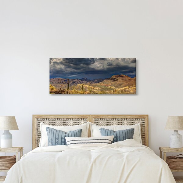 Slika - kaktusi u prirodi (120x50 cm)