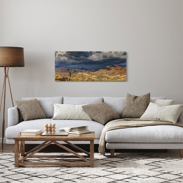 Slika - kaktusi u prirodi (120x50 cm)