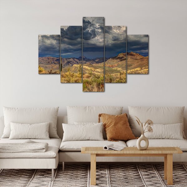 Slika - kaktusi u prirodi (150x105 cm)
