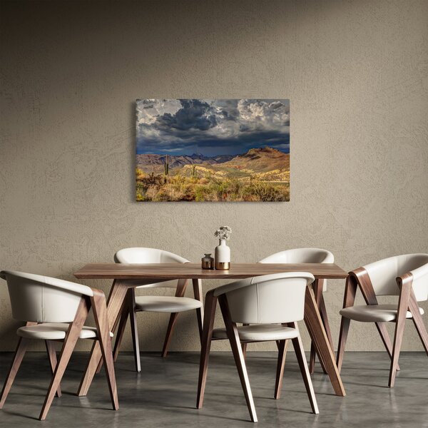 Slika - kaktusi u prirodi (90x60 cm)