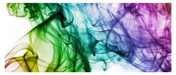 Slika - dim u boji (120x50 cm)