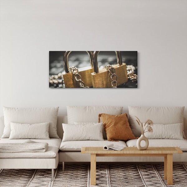 Slika dvije brave (120x50 cm)