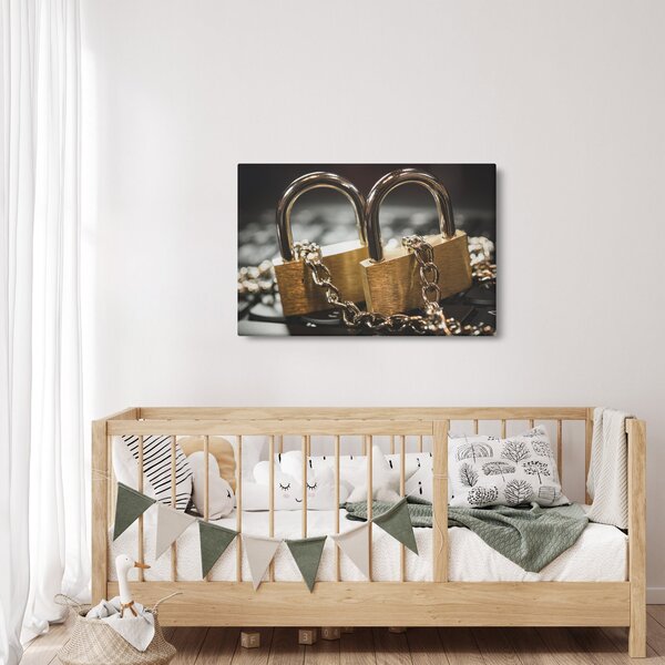 Slika dvije brave (90x60 cm)