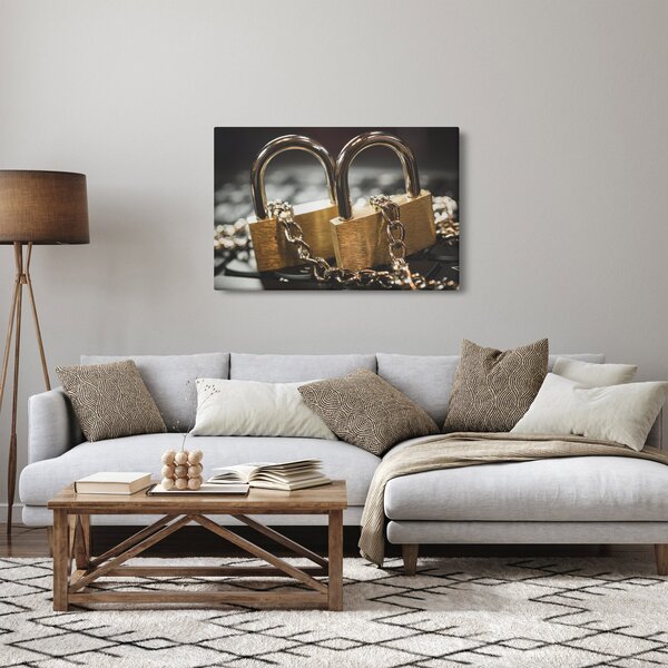 Slika dvije brave (90x60 cm)