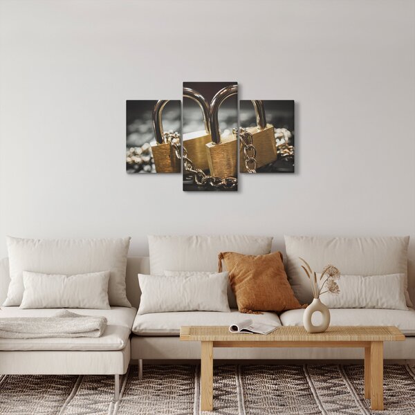 Slika dvije brave (90x60 cm)