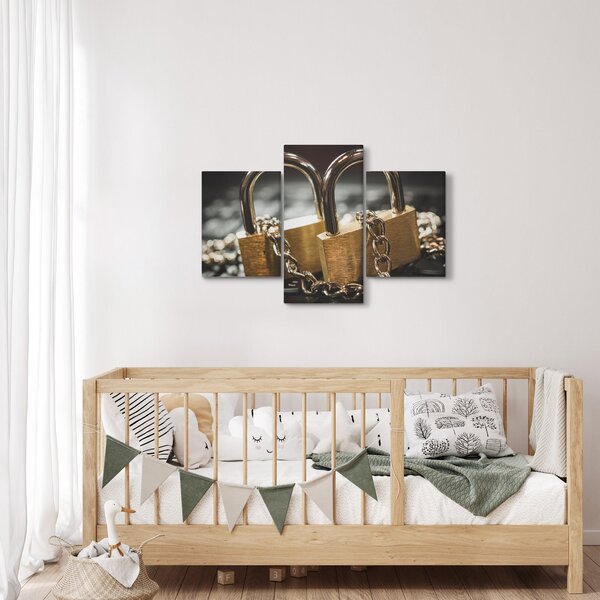 Slika dvije brave (90x60 cm)