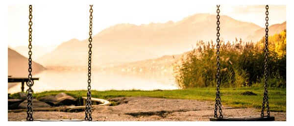 Slika ljuljačke u prirodi (120x50 cm)