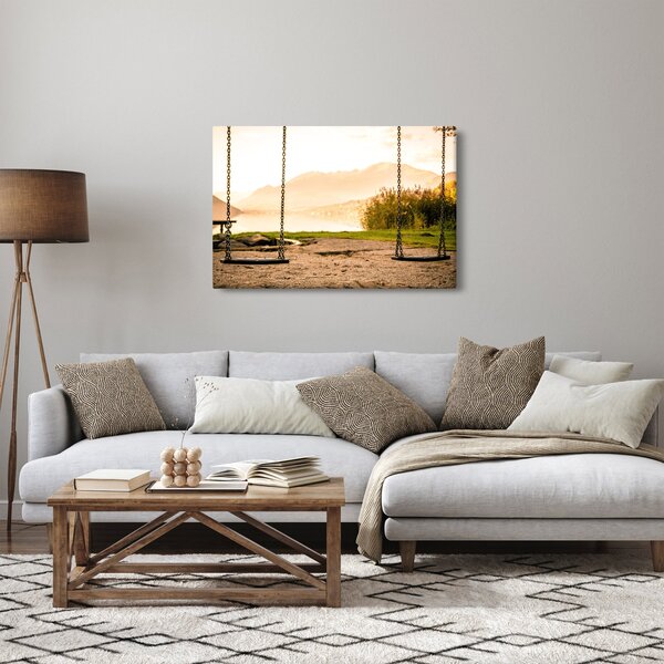 Slika ljuljačke u prirodi (90x60 cm)